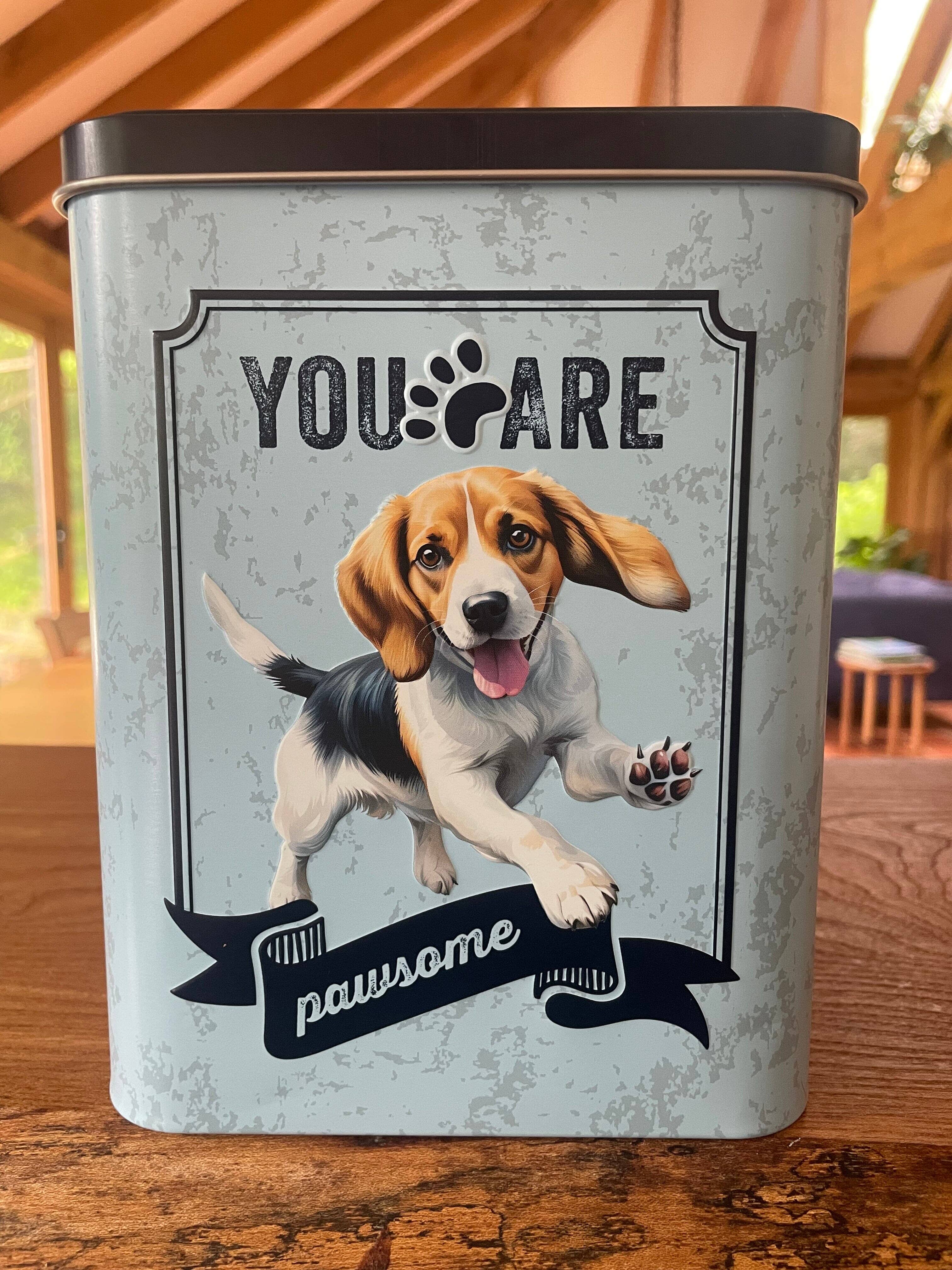 Retro Dog Treat Tin - Image 4