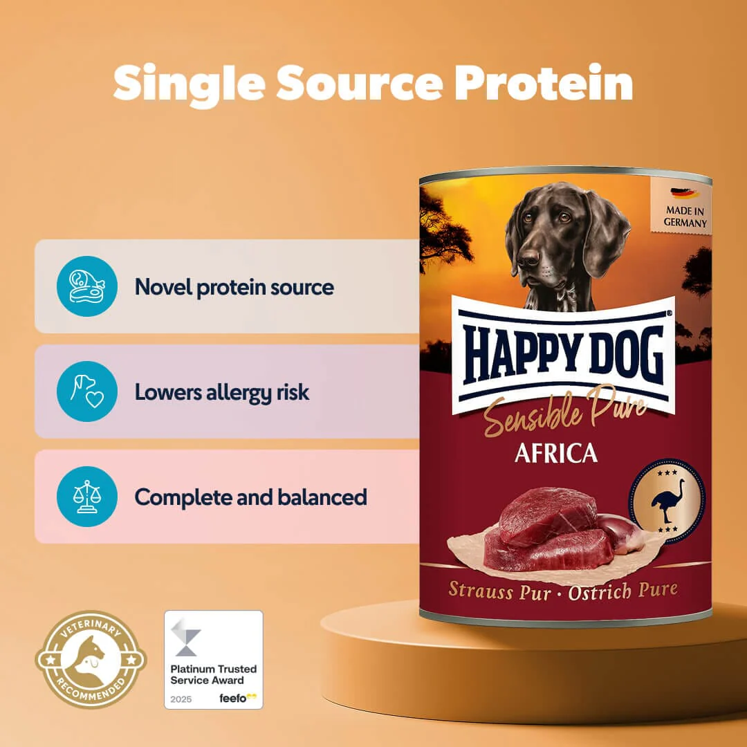 Pure Ostrich Wet Dog Food (Africa) - Image 4